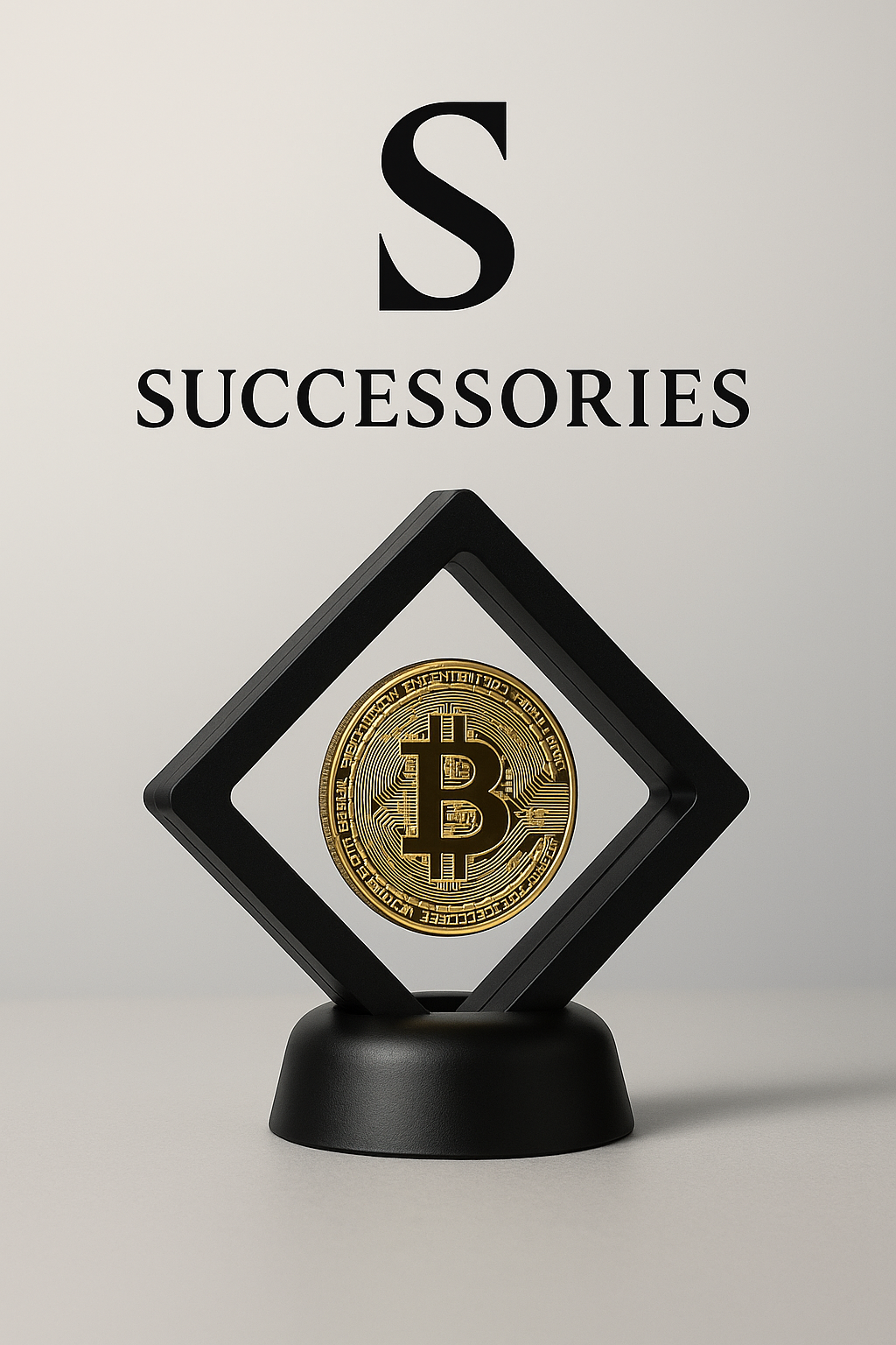 Successories™ Bitcoin Prestige Display